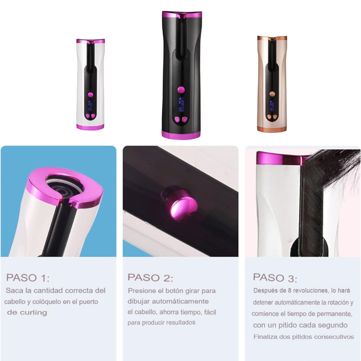 💗 Ondulador Recargable USB