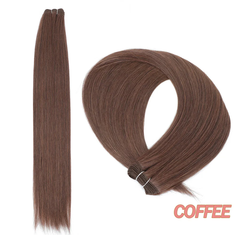 MAZO Extensiones de Cabello PREMIUM🥇 Similar al Natural Tonos Balayage Hasta 70 cm Largo