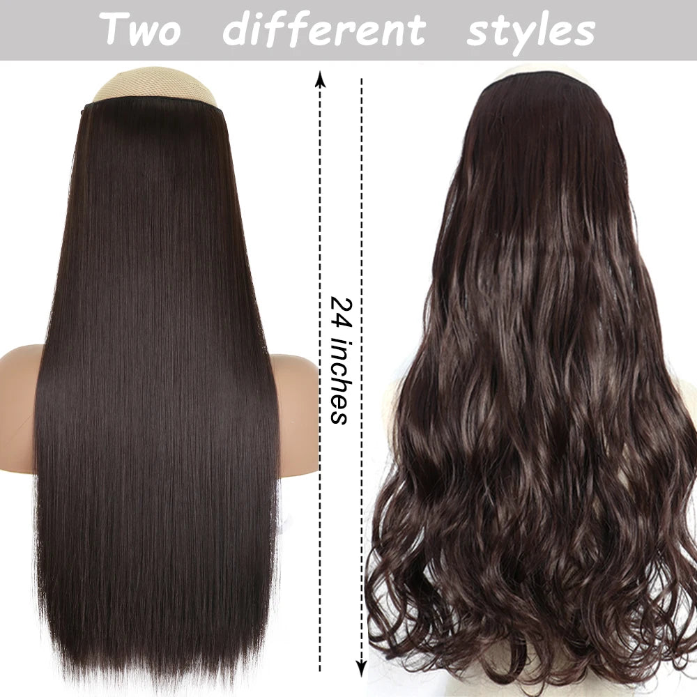 2X1 ๐๏ธ EXTENSIONES CORTINA 5 Clip 60 cm Largo CABELLO 100% Similar al Cabello Natural ๐ฅ