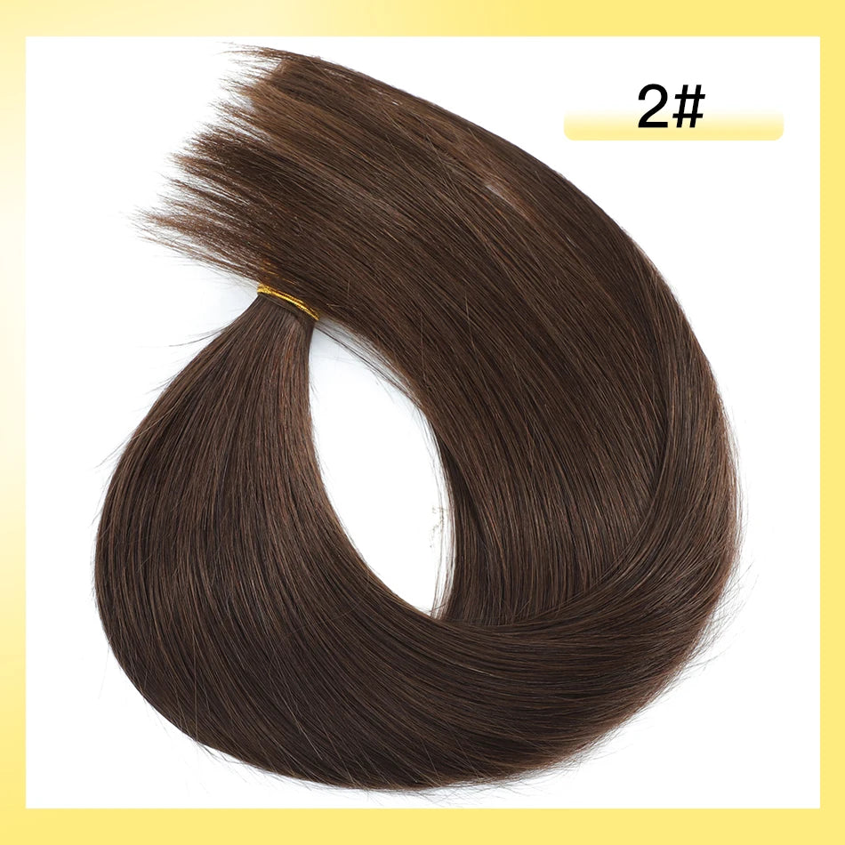 MAXI CORTINA CABELLO HUMANO 100% 71 CM LARGO