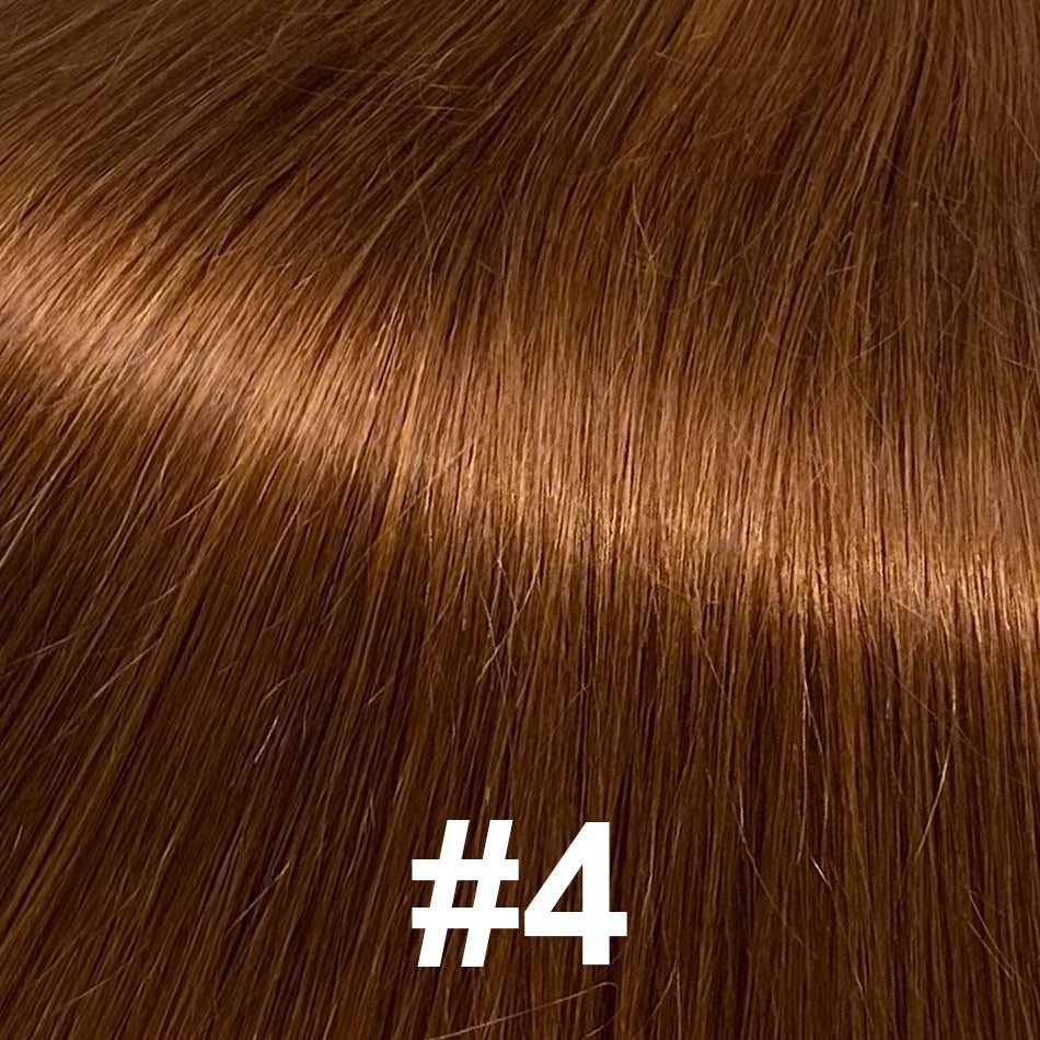 Cinta Adhesiva Invisible Genius, doble trama Cabello Virgen 100% Natural Premium 76 cm