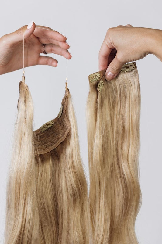 Extensiones HILO INVISIBLE©️ CABELLO NATURAL 100%  (70 CM)