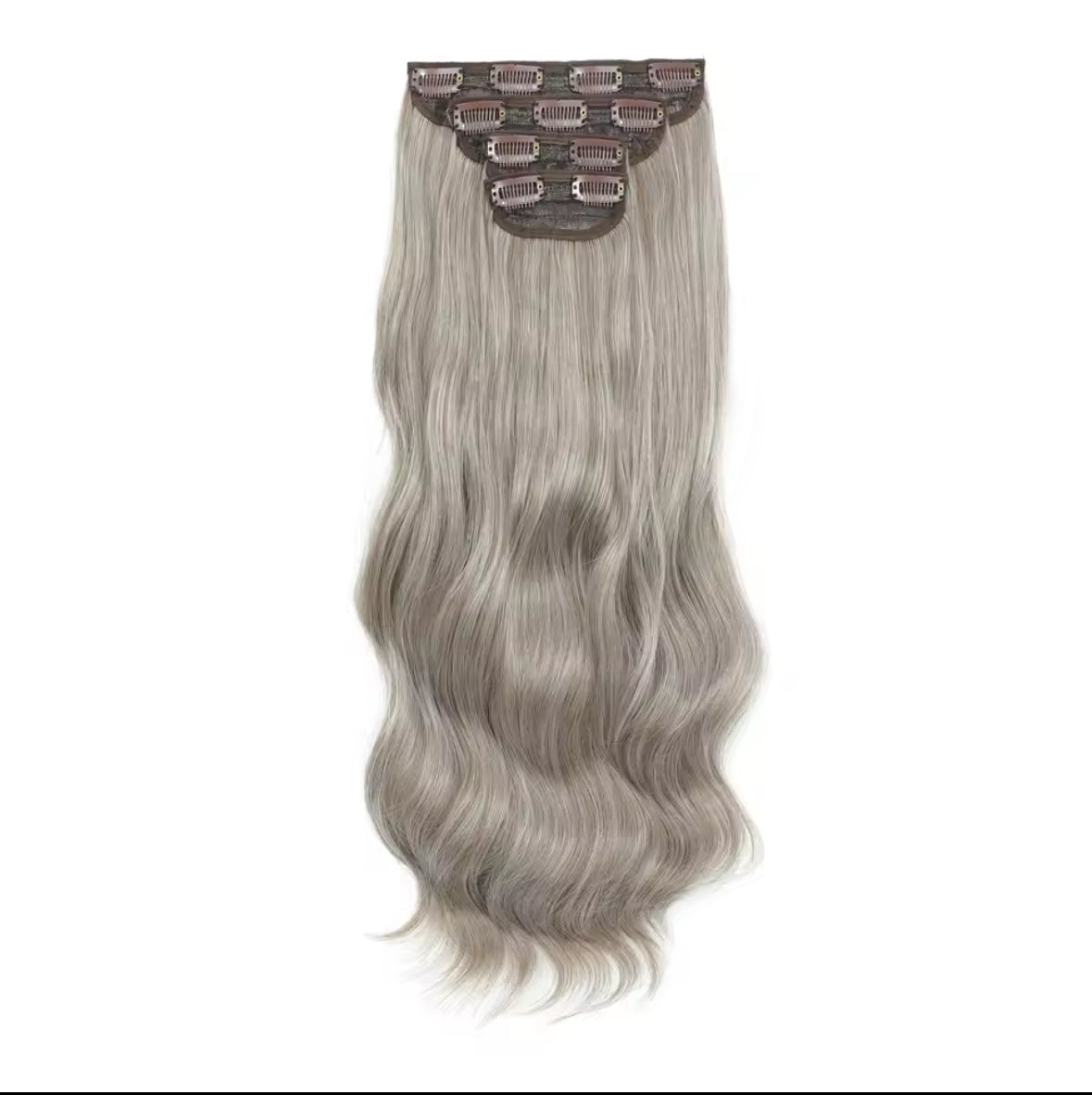 Pack 4 EXTENSIONES CORTINA BALAYAGE 60 cm PREMIUM 🥇 Semi Naturales