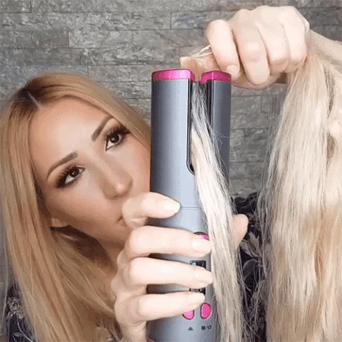 💗 RIZADOR DE PELO AUTOMATICO RECARGABLE 💗