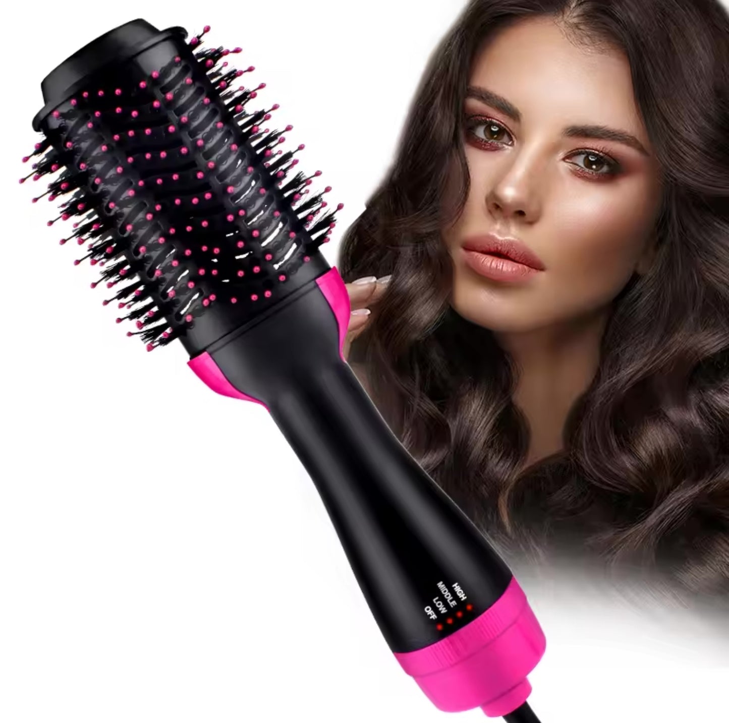 💗 Cepillo Secador Alisador 3 en uno 💗
