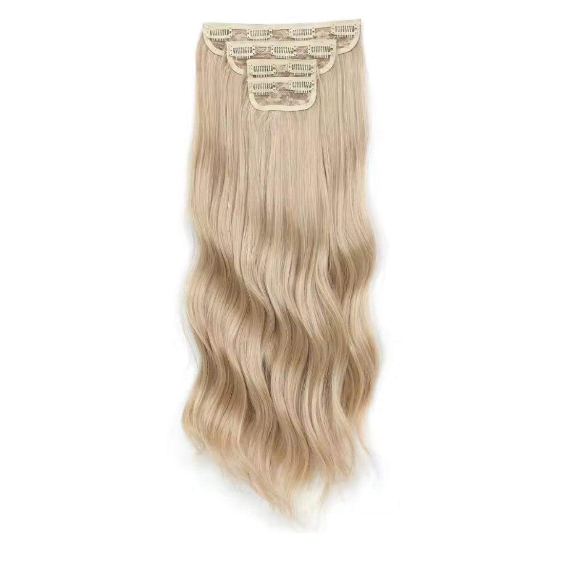 Pack 4 EXTENSIONES CORTINA BALAYAGE 60 cm PREMIUM 🥇 Semi Naturales