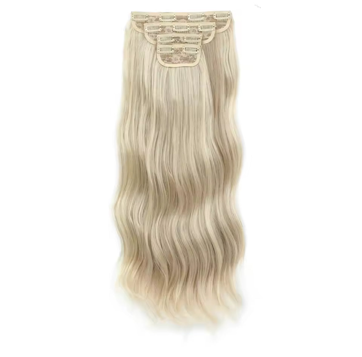 Pack 4 EXTENSIONES CORTINA BALAYAGE 60 cm PREMIUM 🥇 Semi Naturales