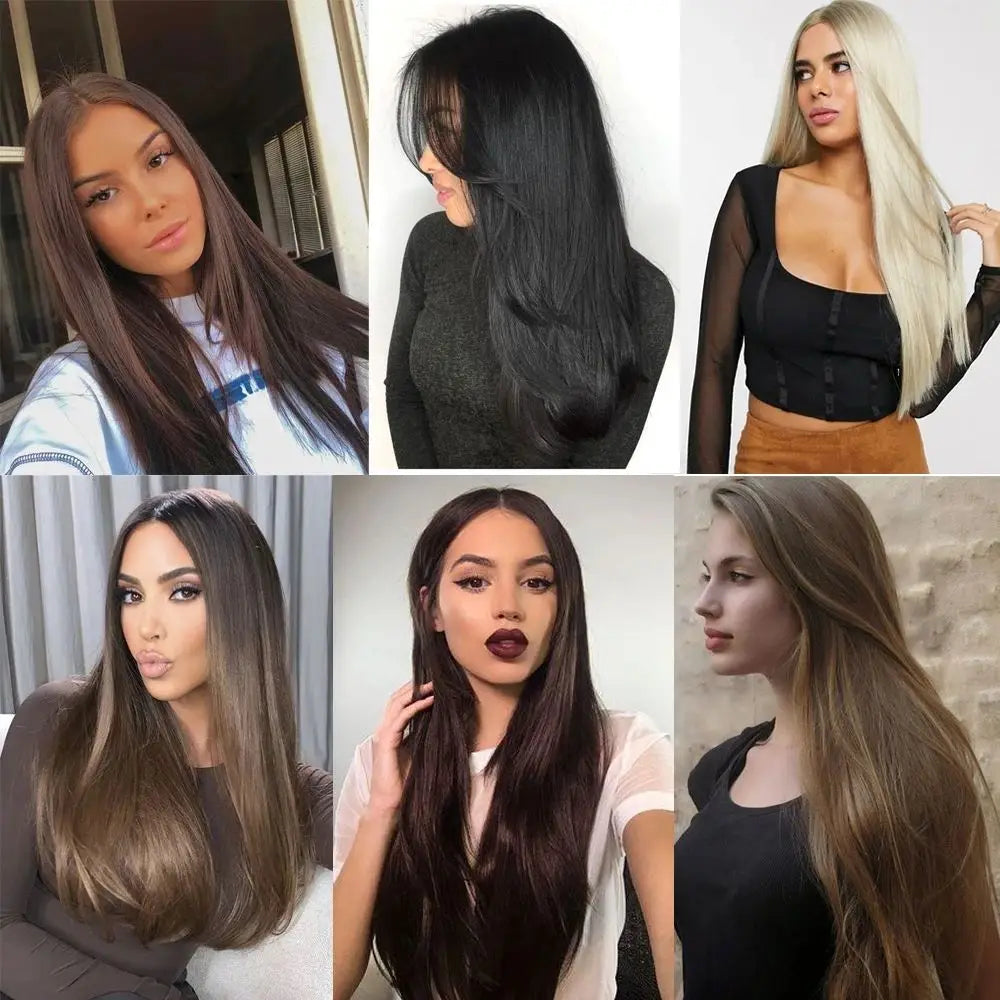 Extensiones HILO INVISIBLE©️ CABELLO NATURAL 100%  (66 CM)