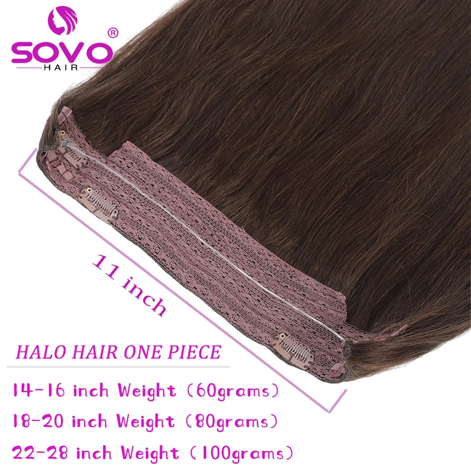 Extensiones HILO INVISIBLE©️ CABELLO NATURAL 100%  (70 CM)