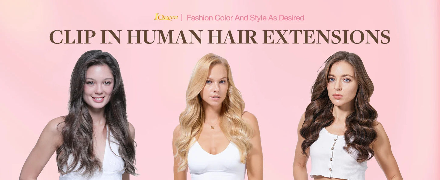 Extensiones Cortina 5 CLIP 100%  Cabello Humano ©️ Tono Negro Natural 1B (66 CM)