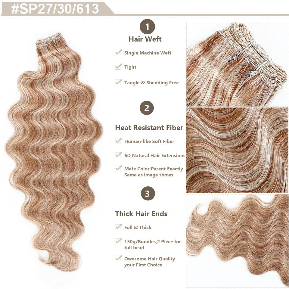 Mazo Balayage Rulos 76 cm Semi Natural Premium 🥇