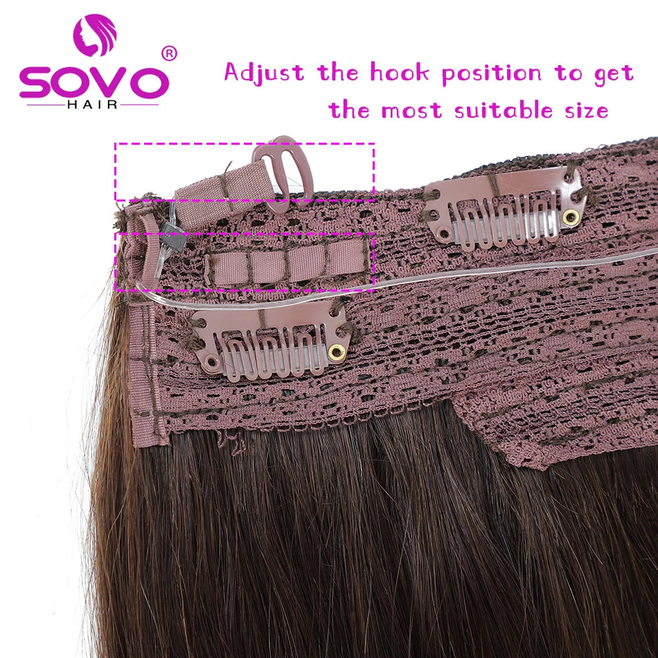 Extensiones HILO INVISIBLE©️ CABELLO NATURAL 100%  (70 CM)