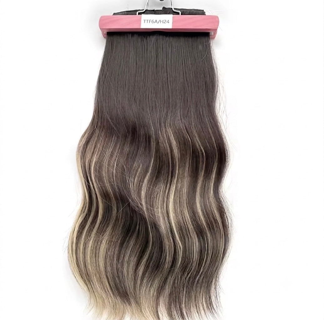 Pack 4 Extensiones SIN ENREDO 60 cm PREMIUM 🥇 Semi Naturales
