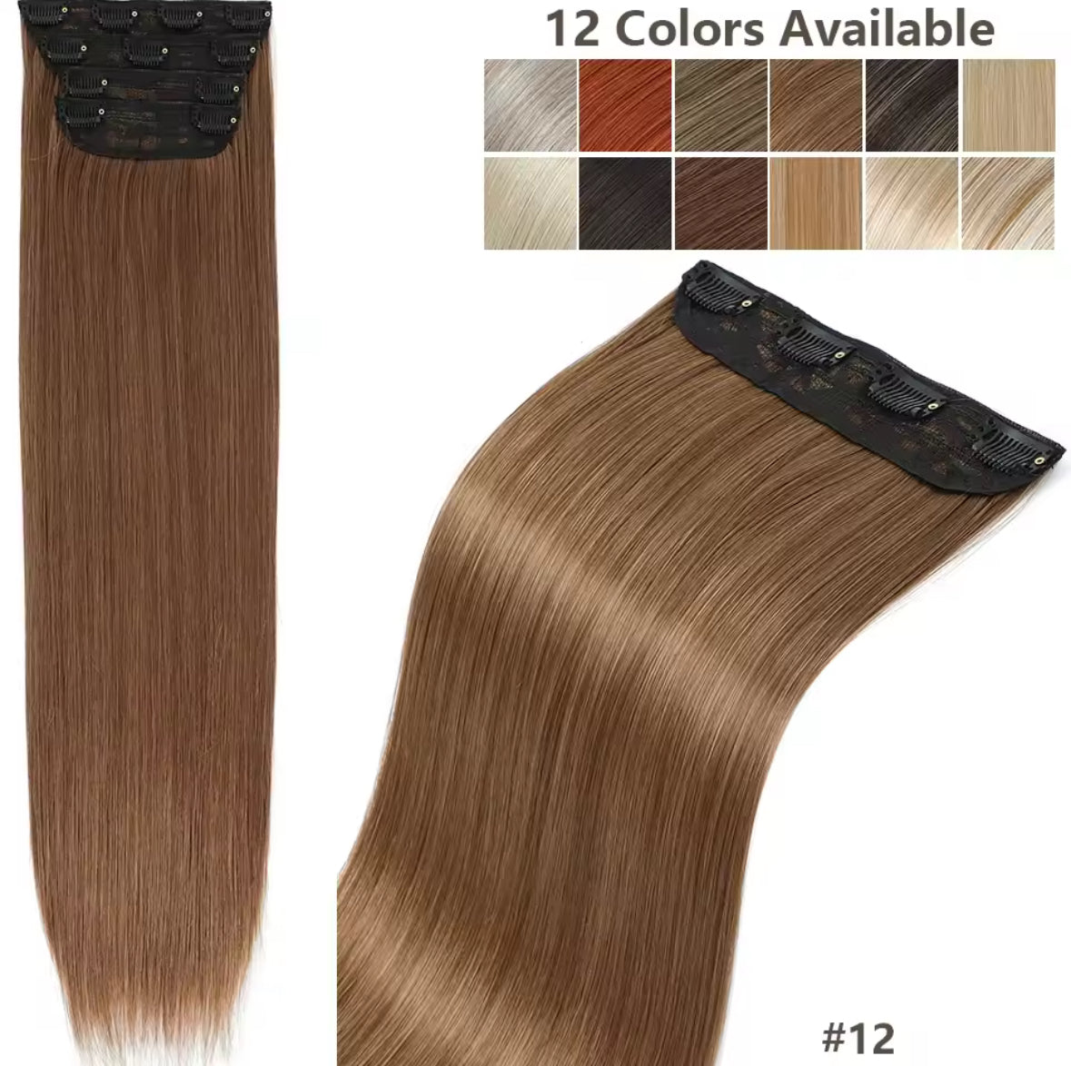 EXTENSIONES POR CAPA 66 cm de largo 100% Similar al Cabello Natural 🥇200 gr