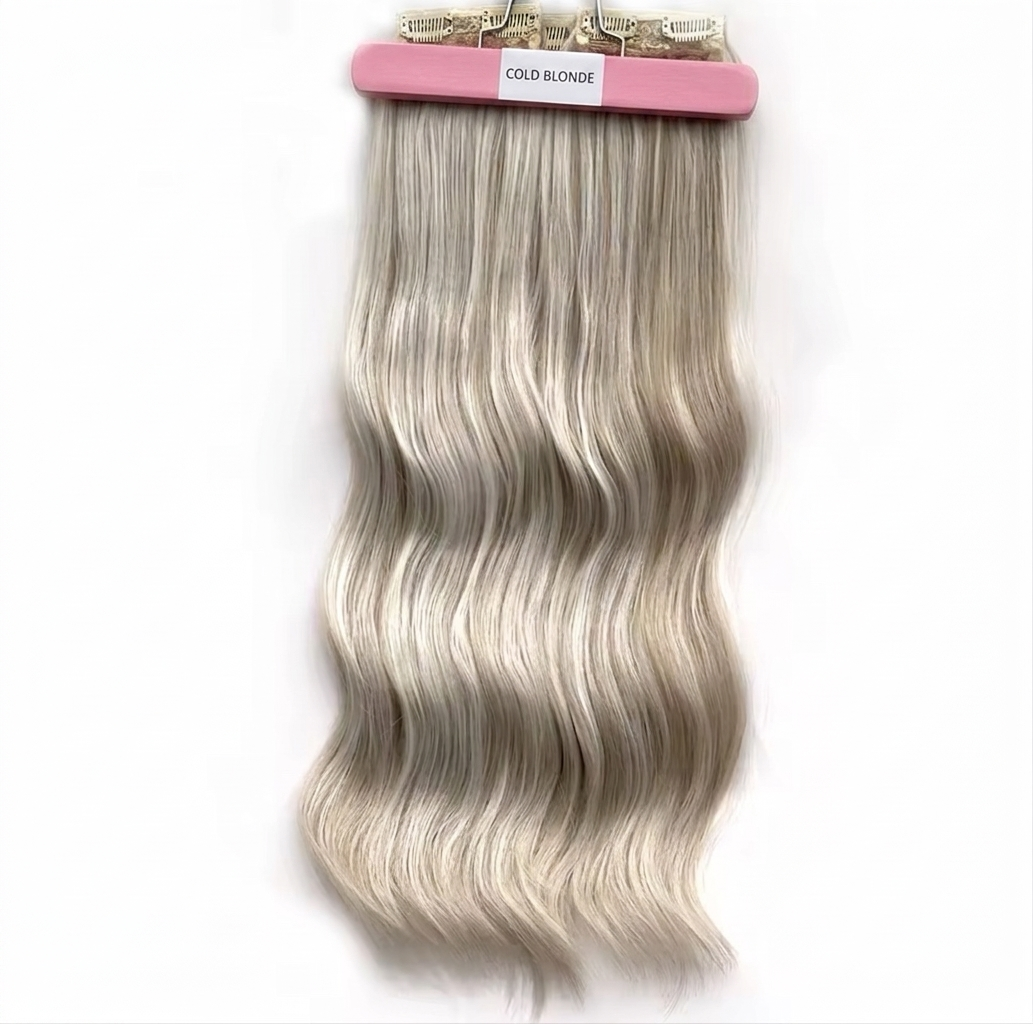 Pack 4 Extensiones SIN ENREDO 60 cm PREMIUM 🥇 Semi Naturales