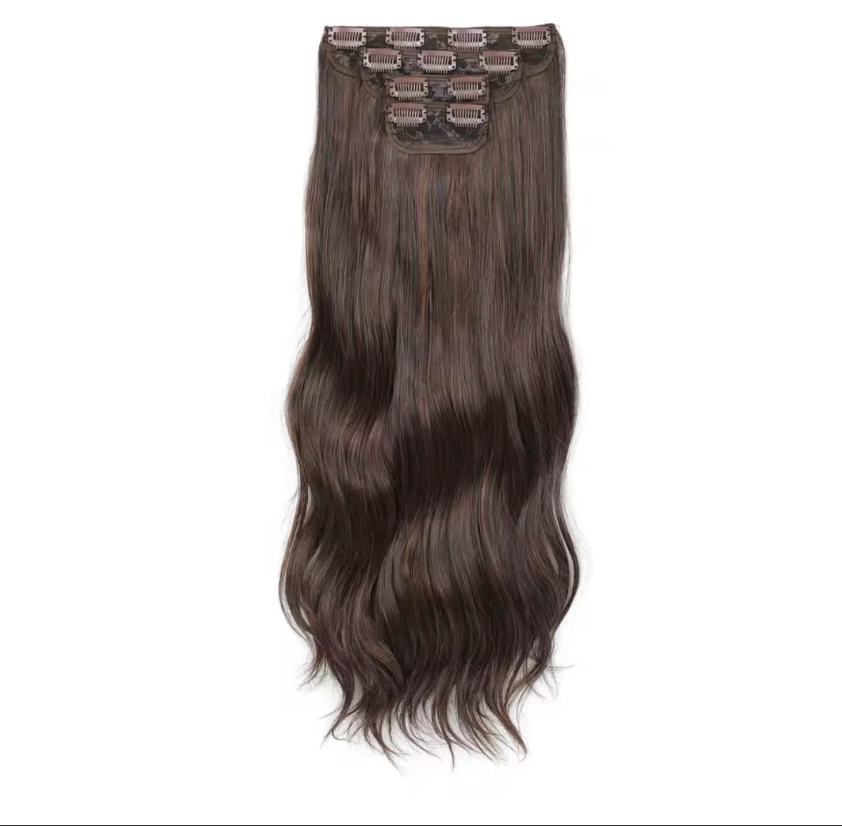 Pack 4 EXTENSIONES CORTINA BALAYAGE 60 cm PREMIUM 🥇 Semi Naturales