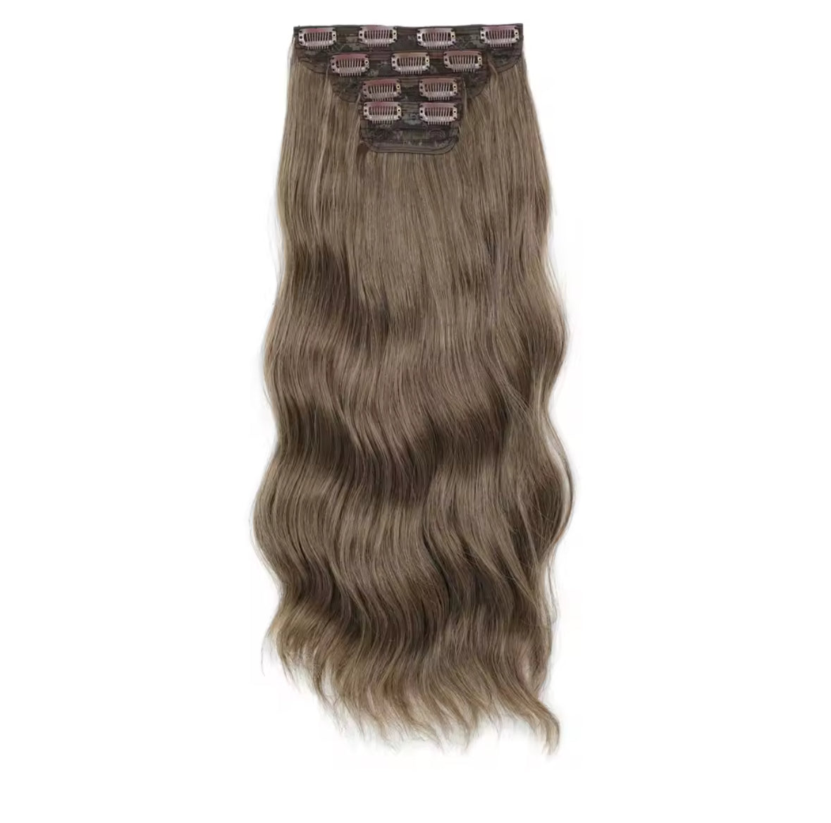 Pack 4 EXTENSIONES CORTINA BALAYAGE 60 cm PREMIUM 🥇 Semi Naturales