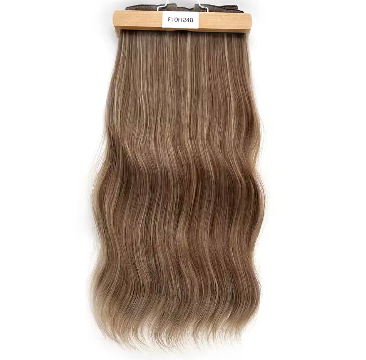 Pack 4 EXTENSIONES CORTINA BALAYAGE 60 cm PREMIUM 🥇 Semi Naturales