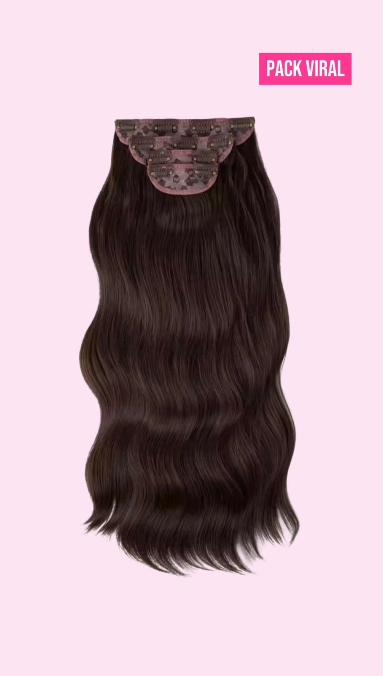 Pack 4 Extensiones SIN ENREDO BALAYAGE 60 cm PREMIUM 🥇 Semi Naturales