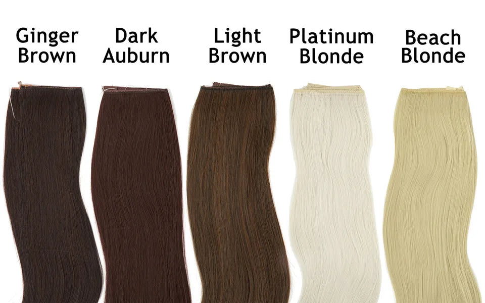 EXTENSIONES HILO INVISIBLE Balayage  Similar al Cabello Natural Premium🥇 55 cm largo Lisas