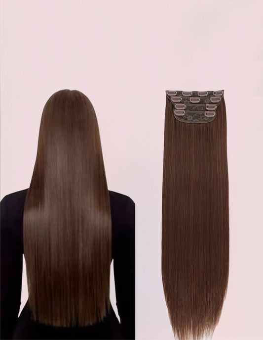 EXTENSIONES POR CAPA 66 cm de largo 100% Similar al Cabello Natural 🥇200 gr