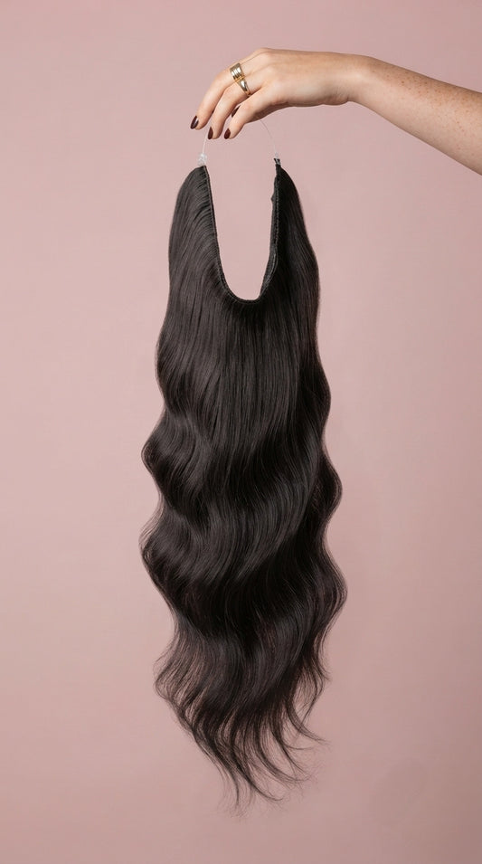 Extensiones HILO INVISIBLE©️ CABELLO NATURAL 100%  (66 CM)