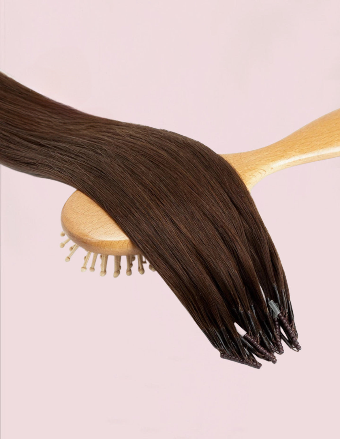 Extensiones de cabello 100% Natural©️ con microperlas 8D Pack 100 unidades