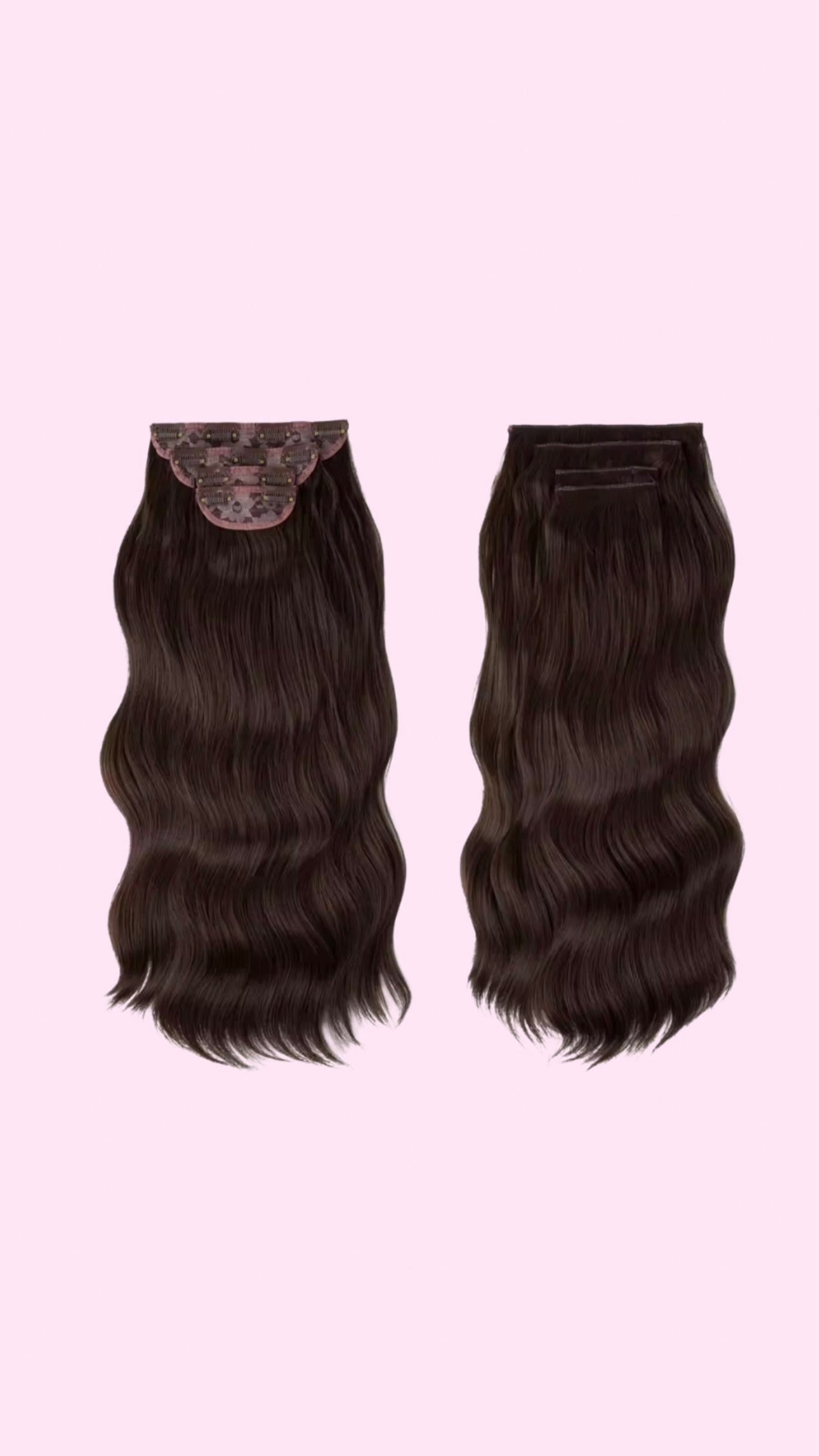 Pack 4 Extensiones SIN ENREDO BALAYAGE 60 cm PREMIUM 🥇 Semi Naturales