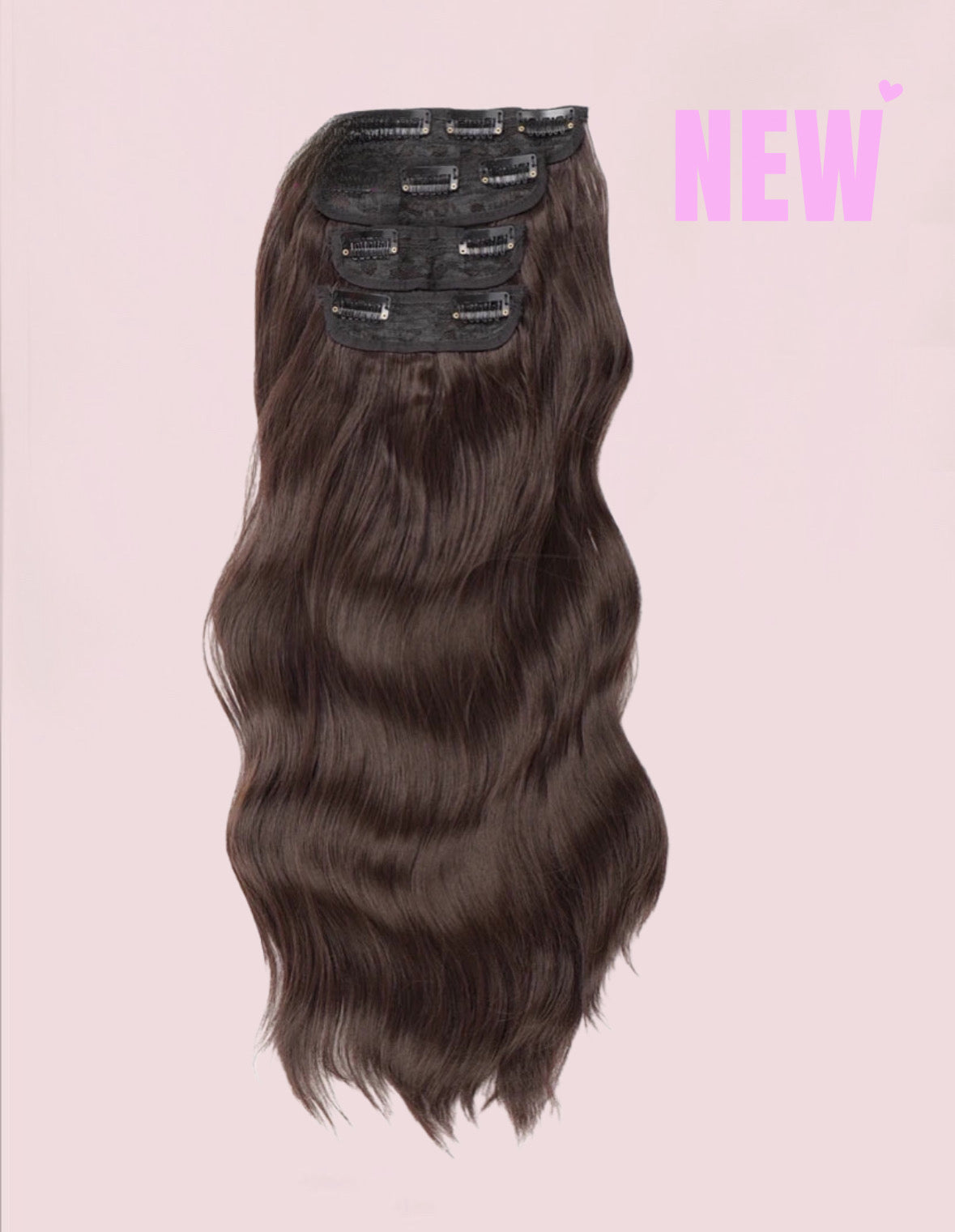 Extensiones Maxi por Capas 4 unidades Onduladas 50 cm largo CABELLO 100% Similar al Cabello Natural 🥇 200 gr