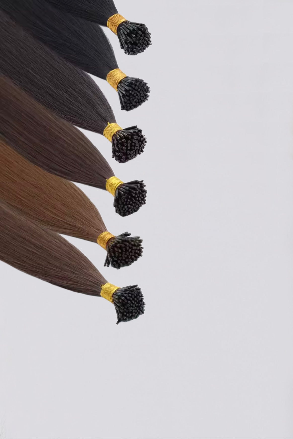 NEW ⭐️ PACK 100 EXTENSIONES DE PUNTO ADHESIVAS 66 CM Cabello PREMIUM🥇 Semi Natural