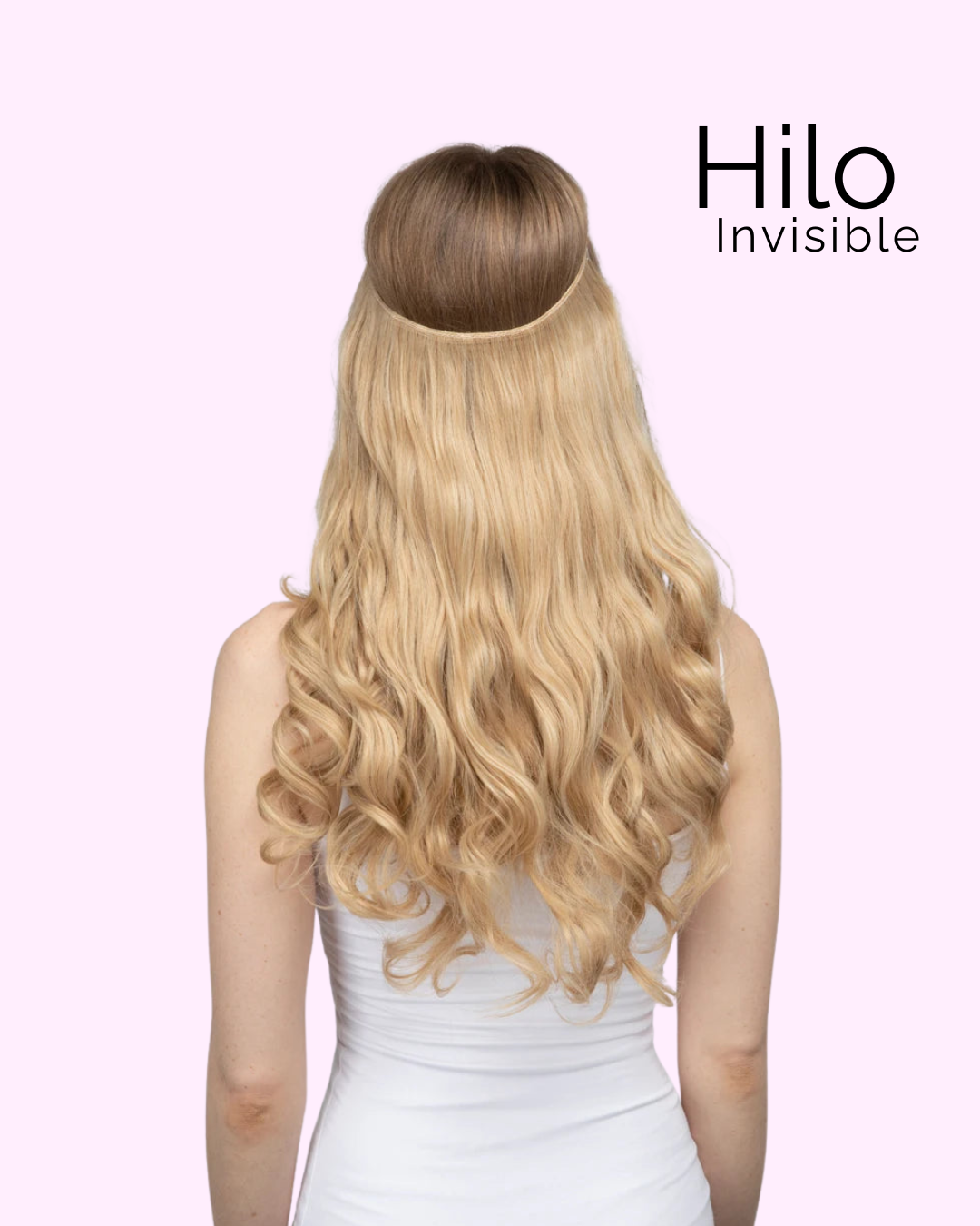 Extensiones Cortina babylight Hilo Invisible  Similar Cabello Natural Onduladas