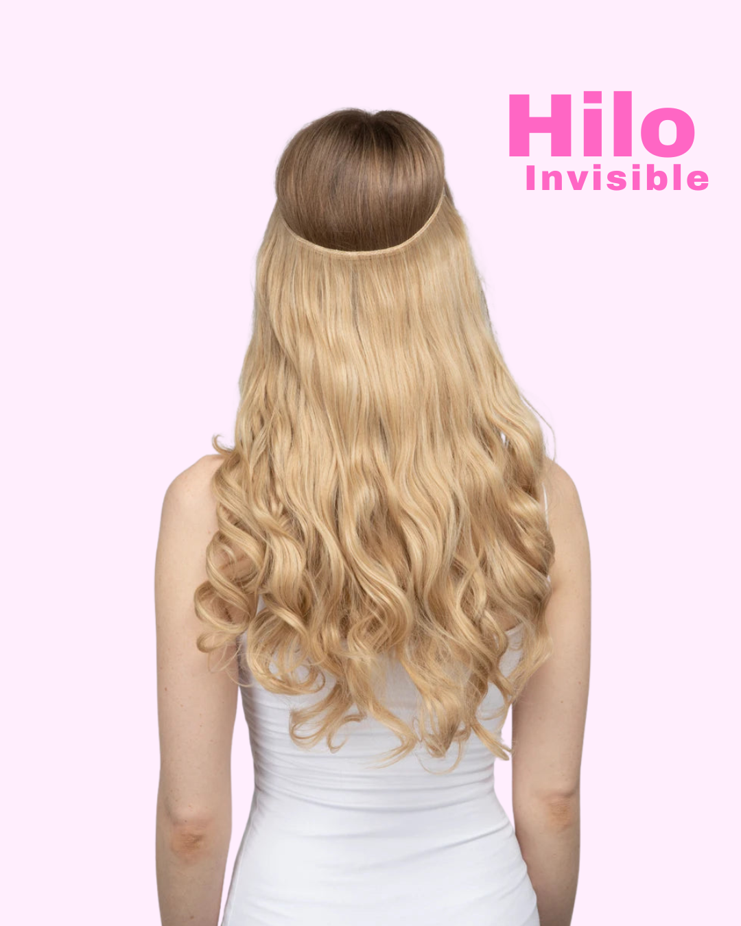 Extensiones Cortina babylight Hilo Invisible  Similar Cabello Natural Onduladas