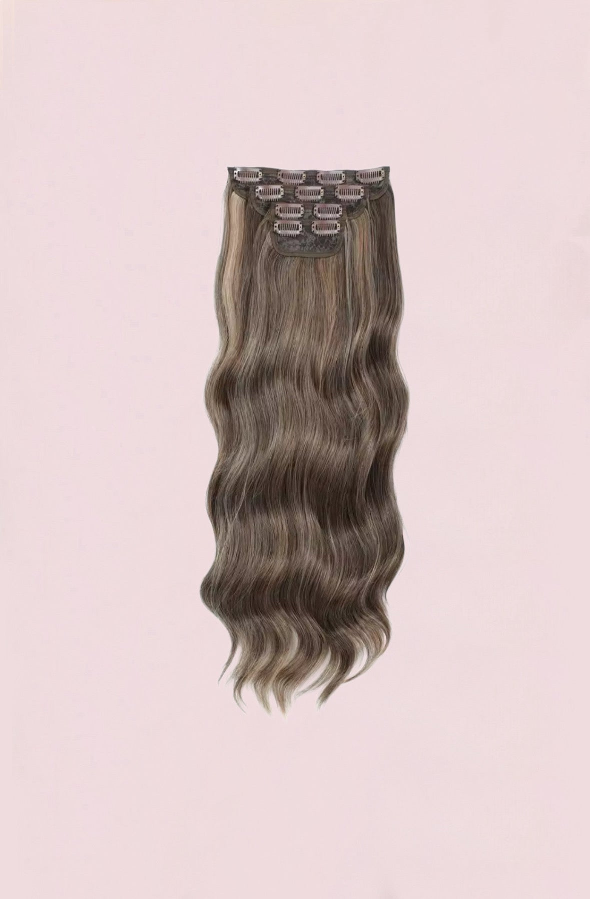 Pack 4 EXTENSIONES CORTINA BALAYAGE 60 cm PREMIUM 🥇 Semi Naturales