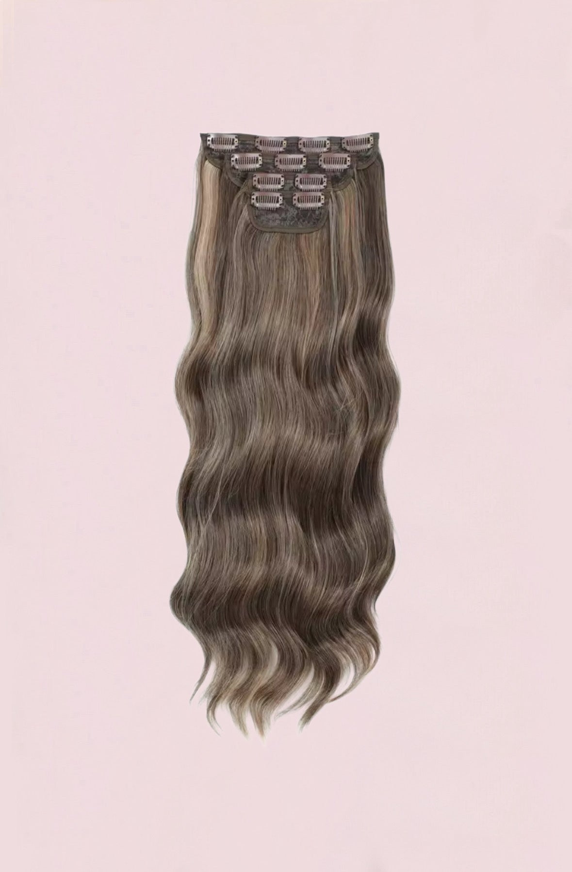 Pack 4 EXTENSIONES CORTINA BALAYAGE 60 cm PREMIUM 🥇 Semi Naturales