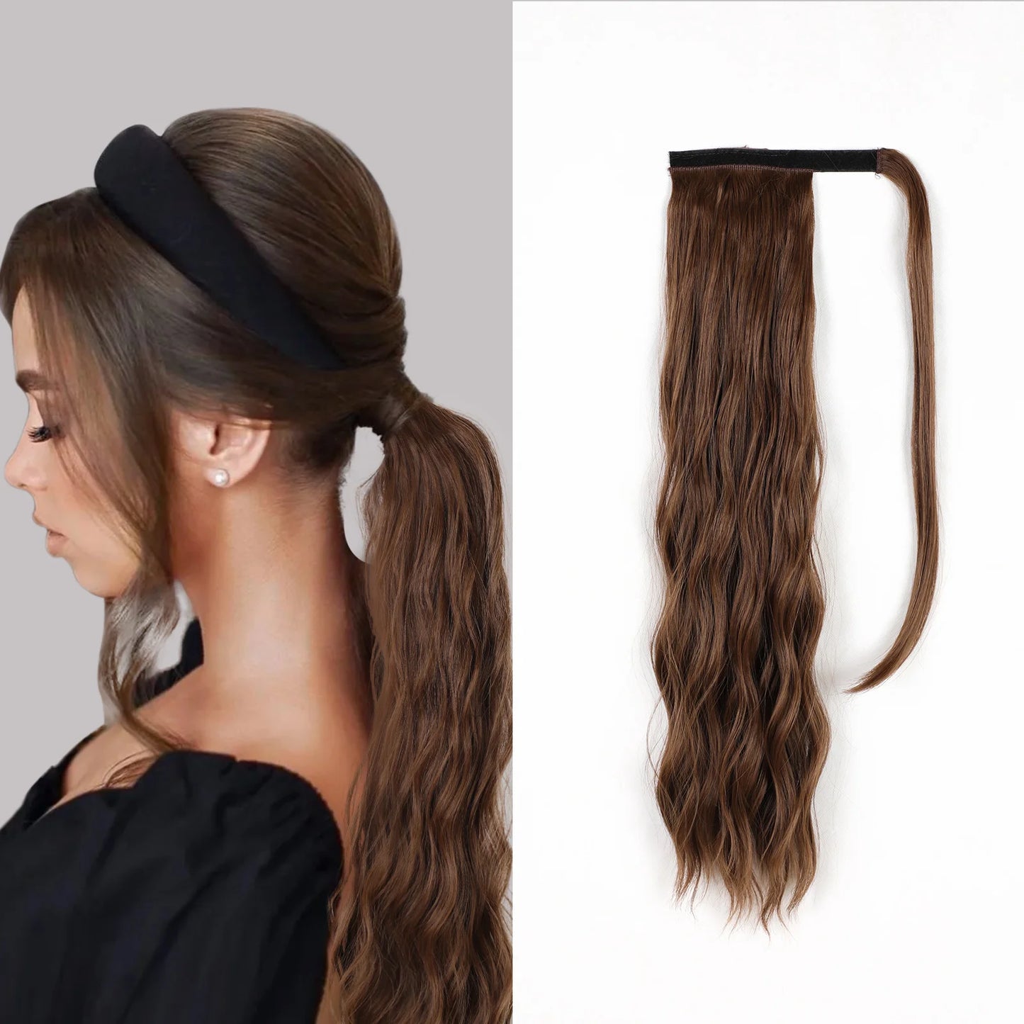 Coleta Balayage 66 cm largo Semi Natural 🥇