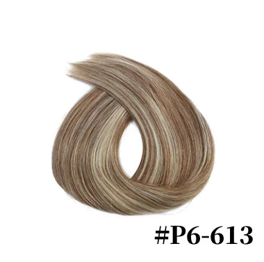 HILO INVISIBLE Extensiones 100% Natural ©️ 66 cm de largo (32 tonos)