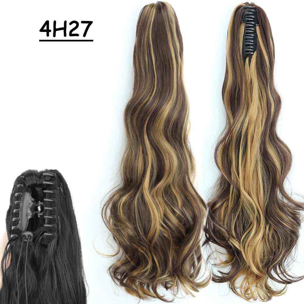 COLETA con Pinche 60 cm Largo CABELLO 100% Similar al Cabello Natural 🥇
