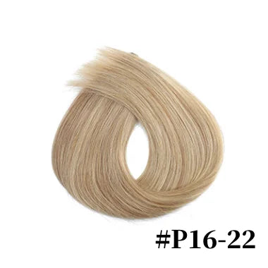 HILO INVISIBLE Extensiones 100% Natural ©️ 66 cm de largo (32 tonos)