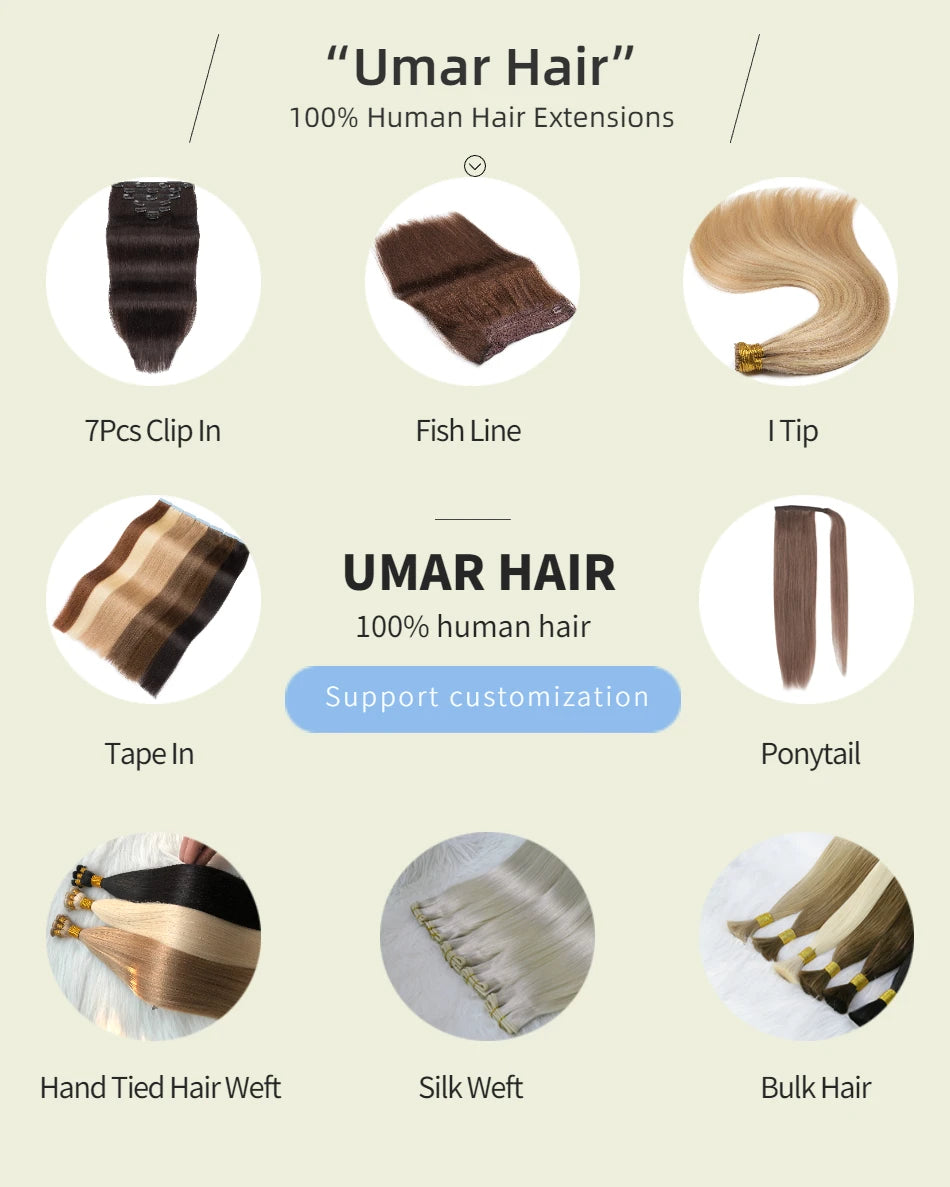 HILO INVISIBLE Extensiones 100% Natural ©️ 66 cm de largo (32 tonos)