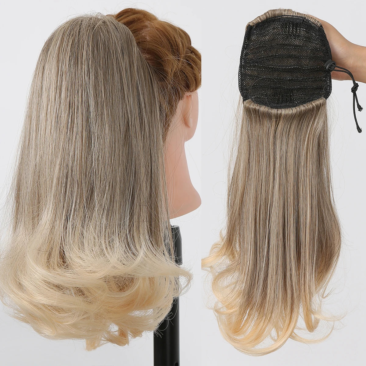 Coleta Balayage 66 cm largo Semi Natural 🥇