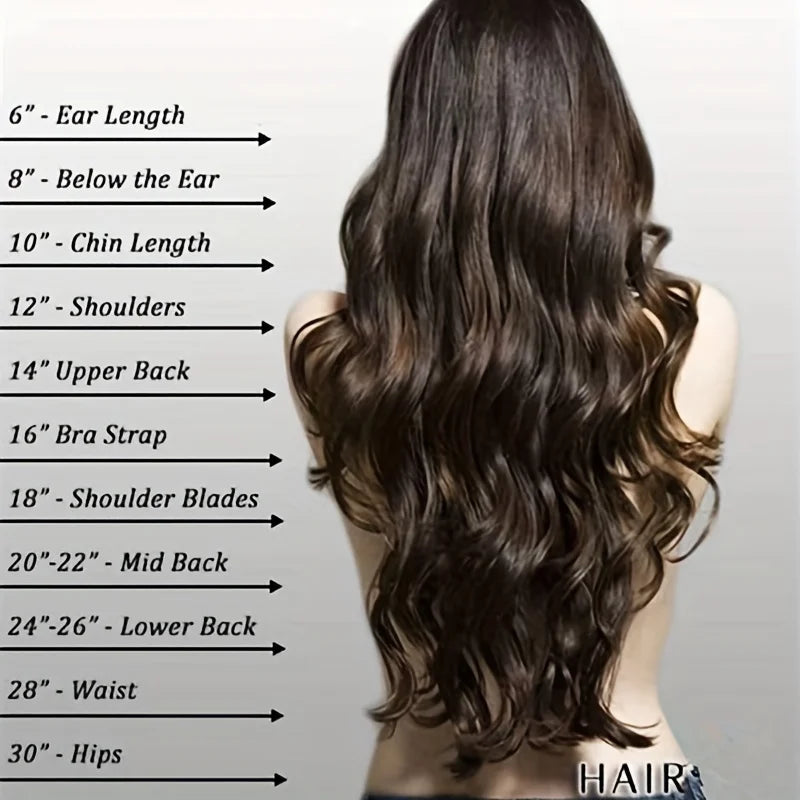 2X1 🛍️ EXTENSIONES CORTINA  V 4 Clip 70 cm Largo CABELLO 100% Similar al Cabello Natural 🥇