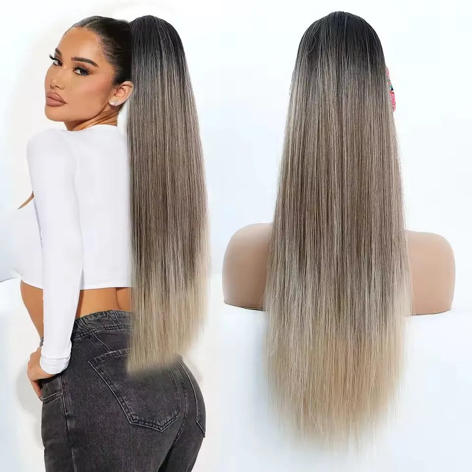 Coleta Balayage 70 cm de largo Similar al Natural