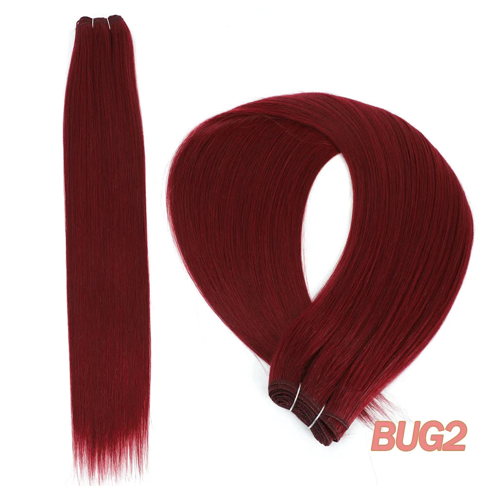 MAZO Extensiones de Cabello PREMIUM🥇 Similar al Natural Tonos Balayage Hasta 70 cm Largo