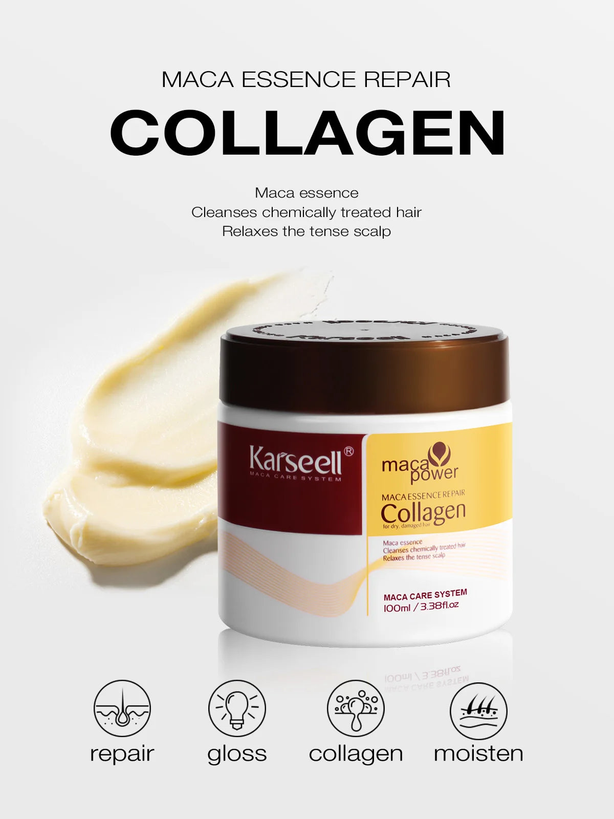 PACK KARSEELL©️ Mascarilla 100 ml + aceite