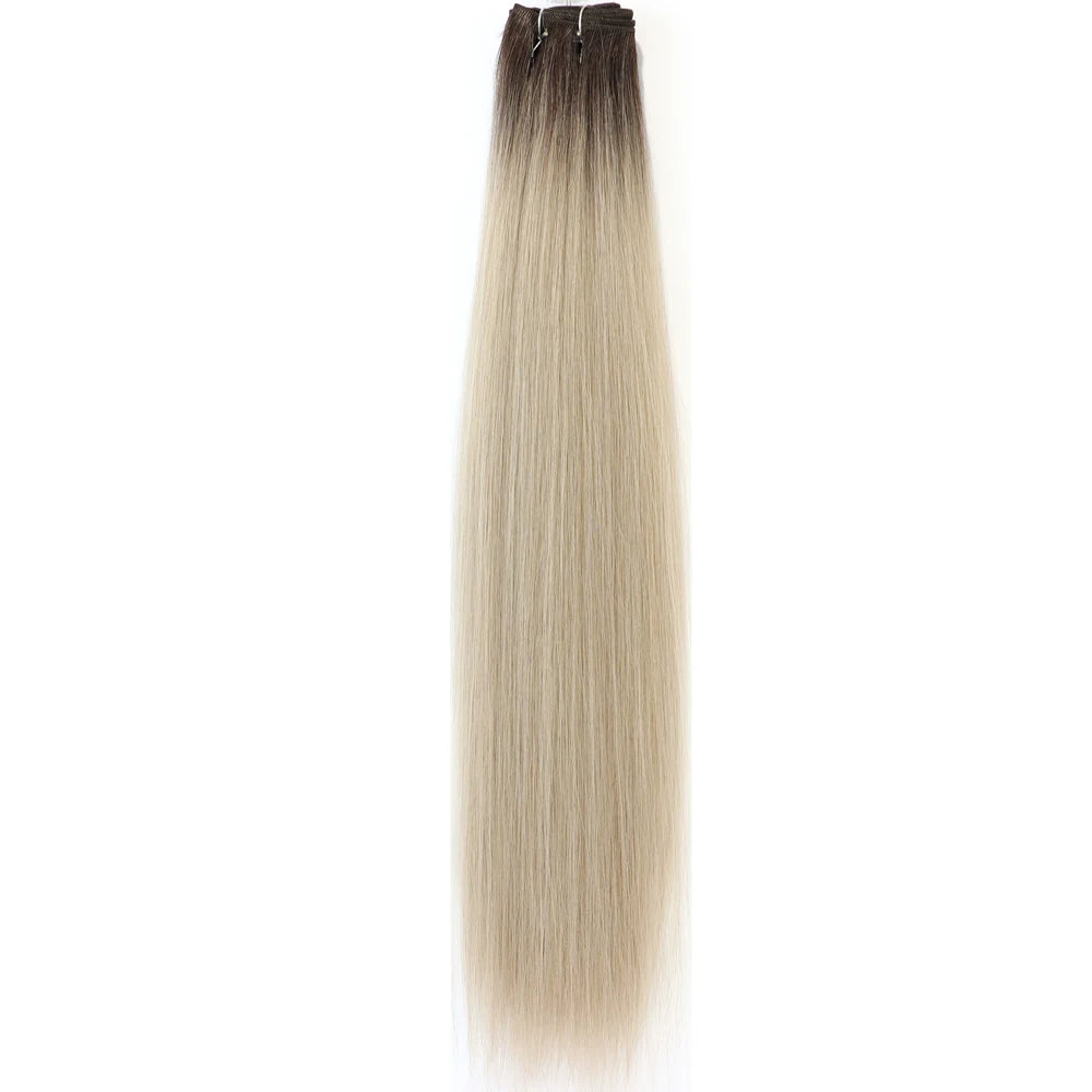 MAZO Extensiones de Cabello PREMIUM🥇 Similar al Natural Tonos Balayage Hasta 70 cm Largo