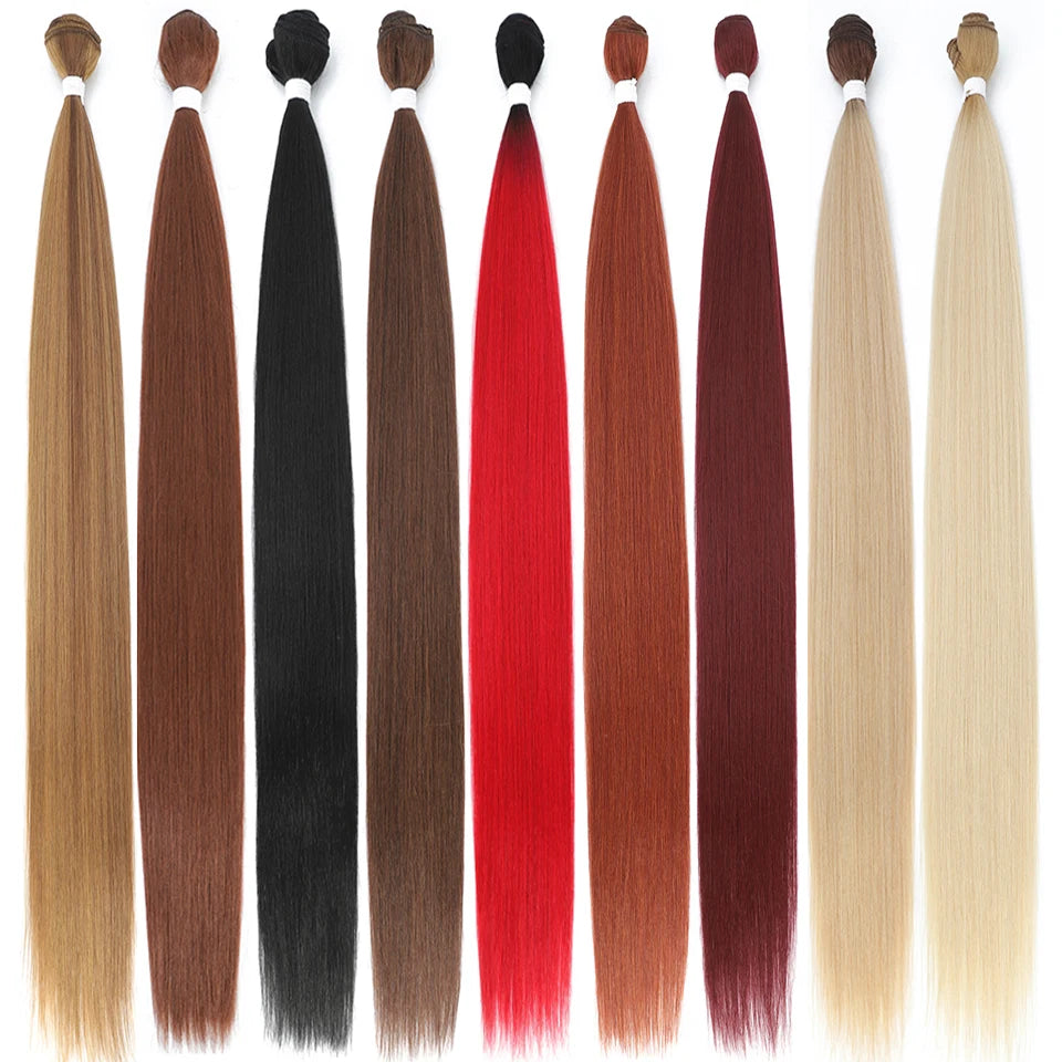 MAZO Extensiones de Cabello PREMIUM🥇 Similar al Natural Tonos Balayage Hasta 70 cm Largo