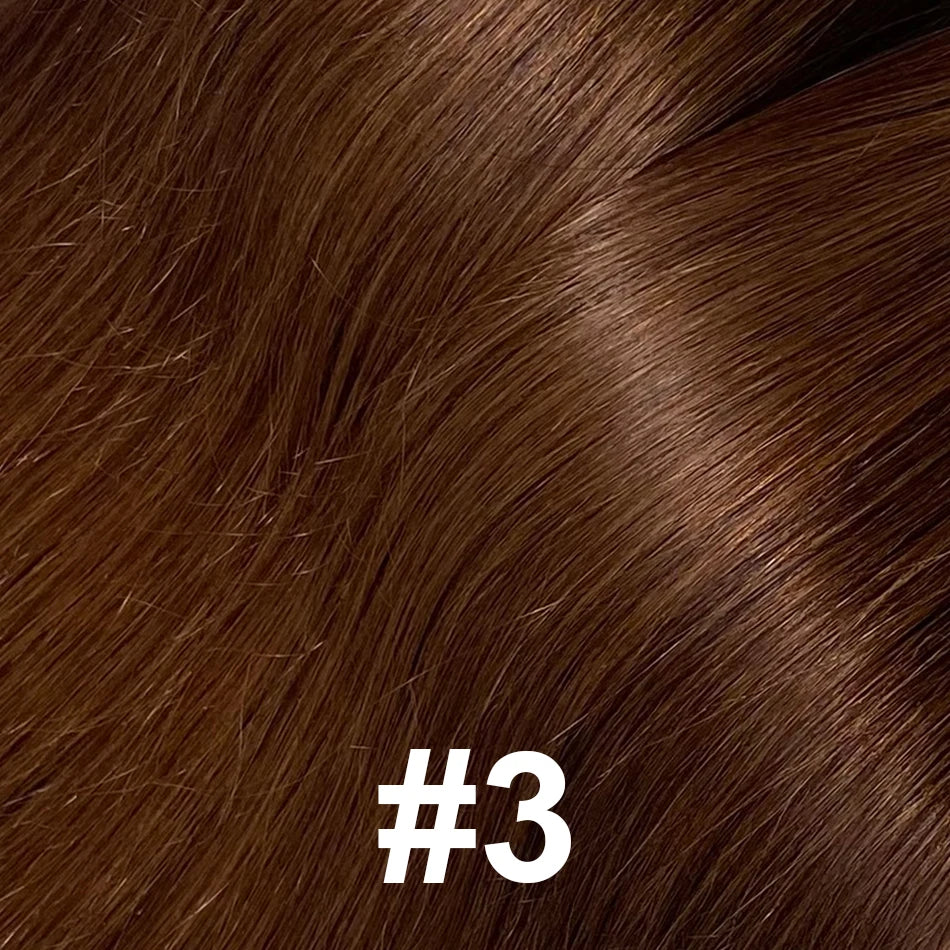 Cinta Adhesiva Invisible Genius, doble trama Cabello Virgen 100% Natural Premium 76 cm