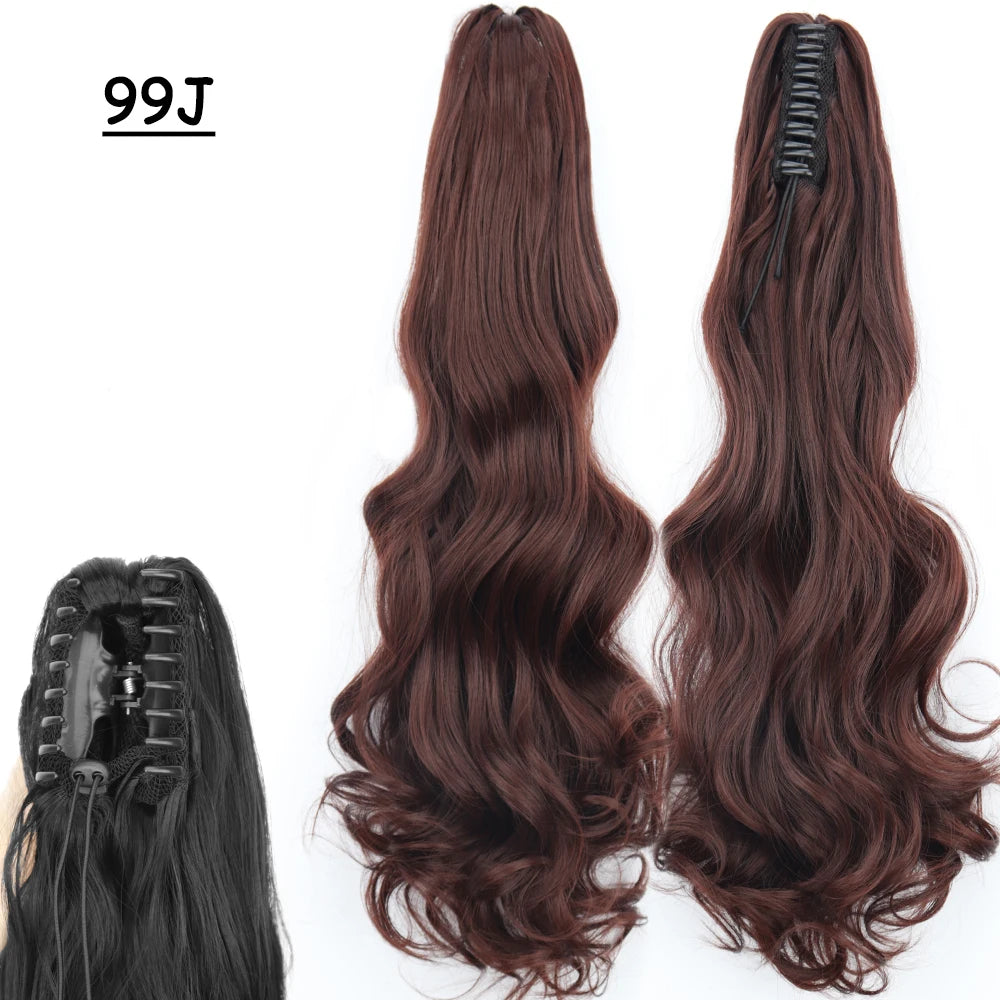 COLETA con Pinche 60 cm Largo CABELLO 100% Similar al Cabello Natural 🥇