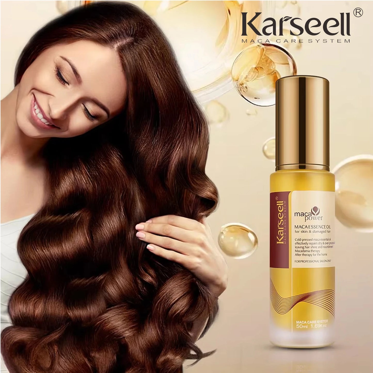 NUEVO PAK DUO Karseell Crema 200 ml + Suero Argán