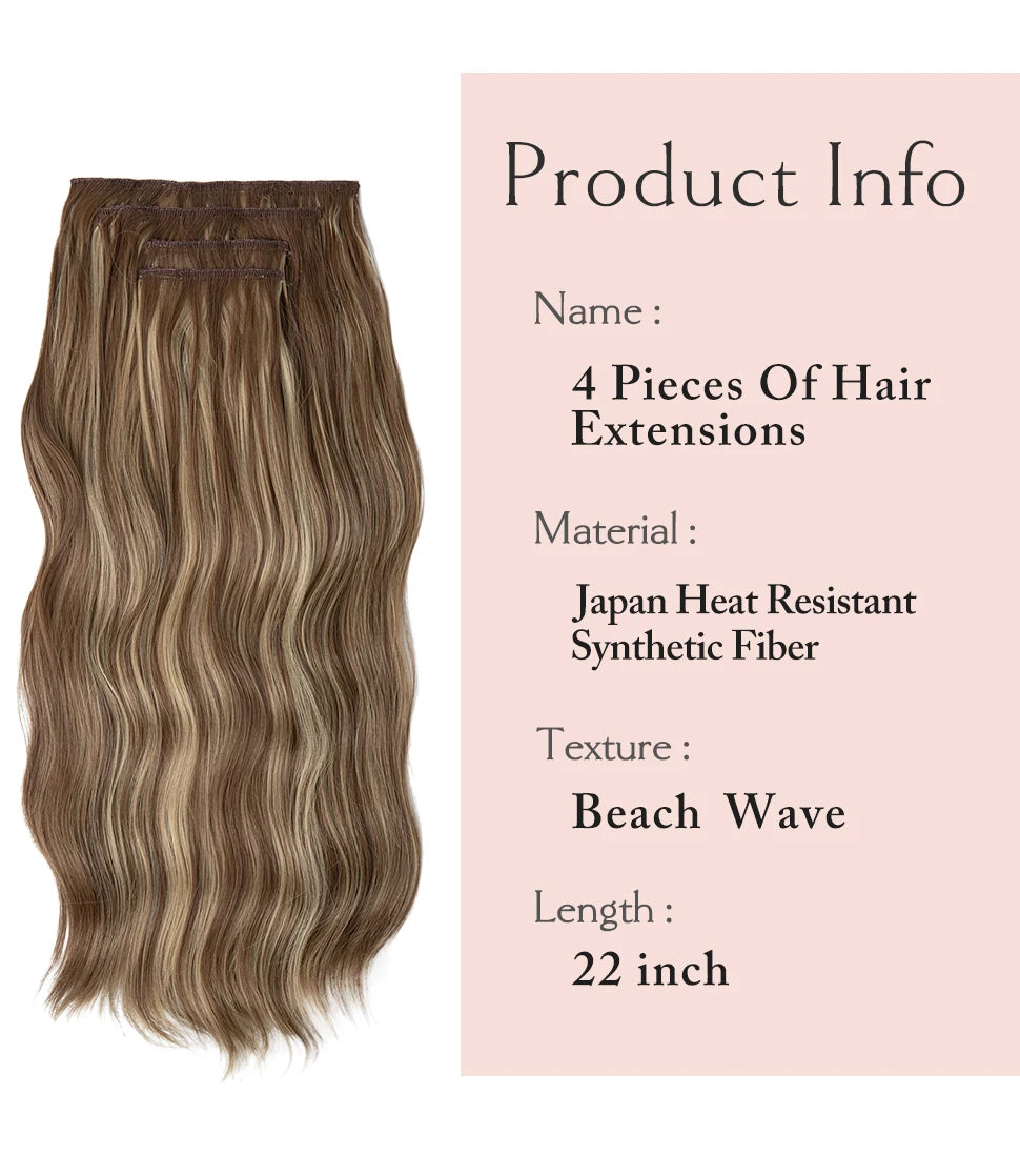 Pack 4 Cortinas Semi Natural🥇 55 cm BALAYAGE